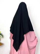 Black Flap Diamond Khimar
